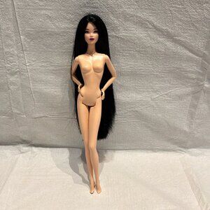 rerooted odile sculpt barbie - nude muse doll